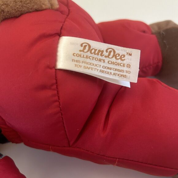 Dan Dee Collector’s Choice Moose Christmas Santa Helper Stuffed Animal Plush Toy - Picture 5 of 9